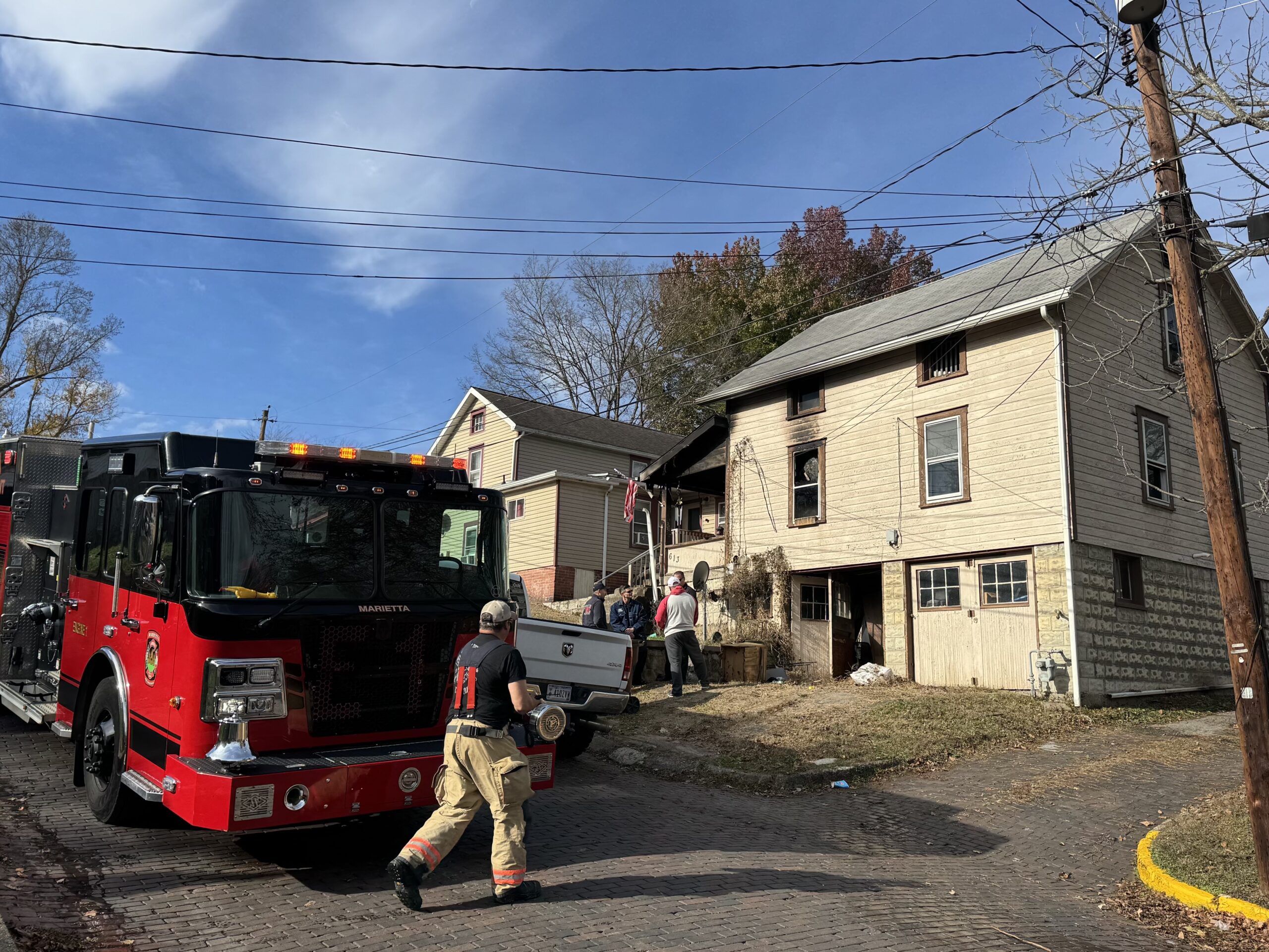 111325 Fire 1 News, Sports, Jobs Marietta Times